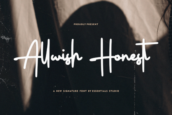 Allwish Honest: A Script Font That Elevates Digital Branding