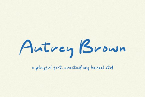 Autrey Brown: A Playful Font for Digital Branding