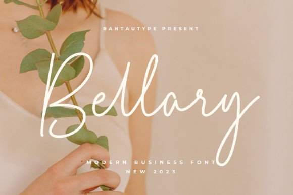 Bellary: A Script Font That Adds Elegance to Branding Projects