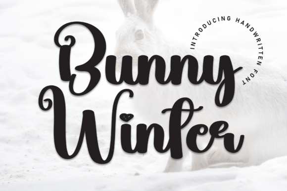 Bunny Winter: A Handwritten Font for Web Design