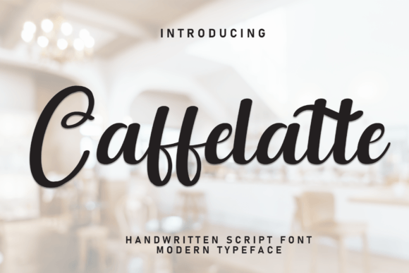 Caffelatte: A Handwritten Font for Digital Branding and Web Design