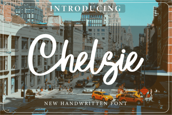 Chelsie: The Script Font That Elevates Your Digital Brand