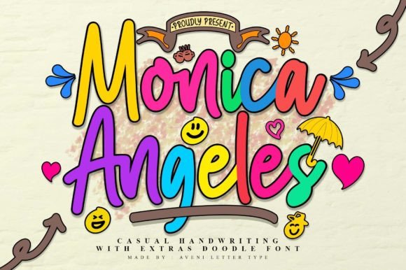 Monica Angeles: A Script Font for Dynamic Digital Campaigns