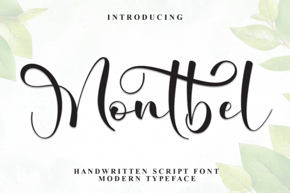 Montbel: A Script Font That Elevates Digital Branding
