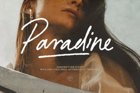 Paradine: The Handwritten Font That Elevates Your Digital Brand