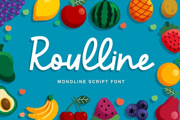 Roulline: A Script Font for Editorial Elegance