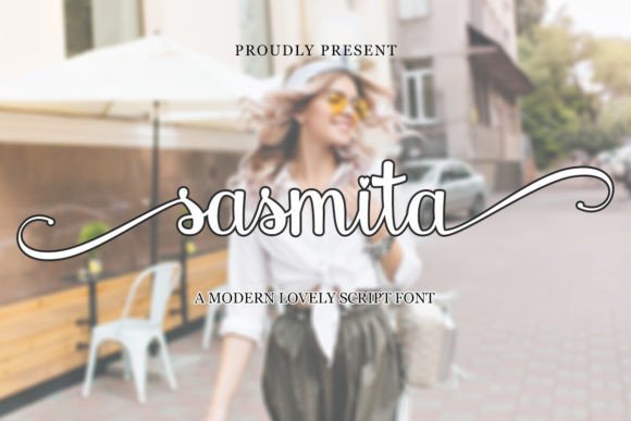 Sasmita: A Modern Script Font for Digital Design
