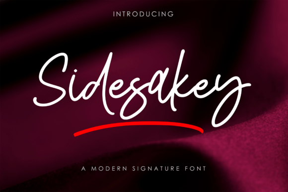 Sidesakey: A Font That Breathes Elegance Into Every Design