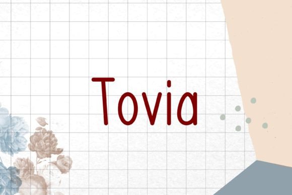 Tovia: The Handwritten Font That Elevates Your Digital Brand